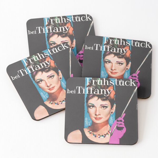Item preview, 1961 German Breakfast at Tiffany's Poster designed and sold by Jungle Ronin.