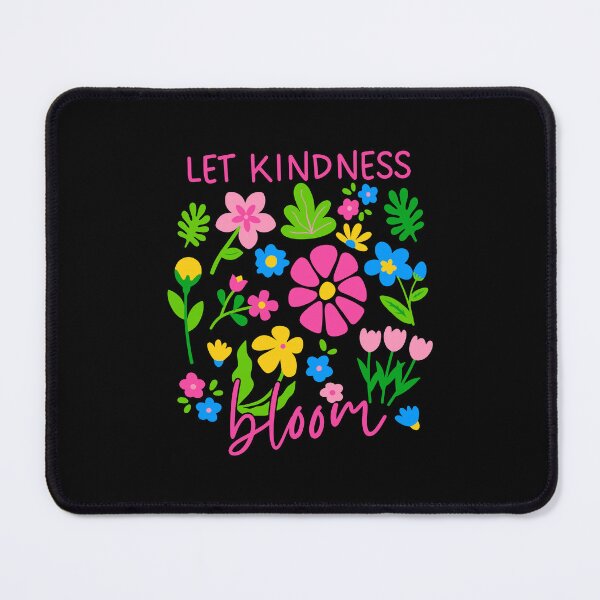 Item preview, Let Kindness Bloom - Boho Floral Positive Quote designed and sold by gunaone-design.