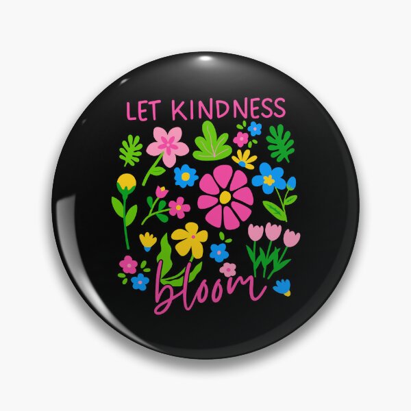 Item preview, Let Kindness Bloom - Boho Floral Positive Quote designed and sold by gunaone-design.