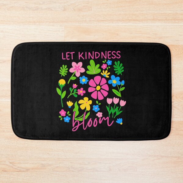 Item preview, Let Kindness Bloom - Boho Floral Positive Quote designed and sold by gunaone-design.