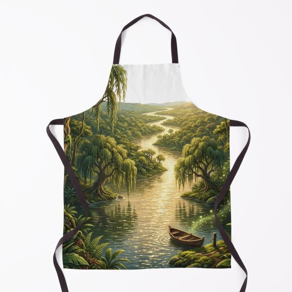 Item preview, The Old Forest Riverbank Lord of the Rings Tom Bombadil Fantasy Landscape designed and sold by LunaMarkos.