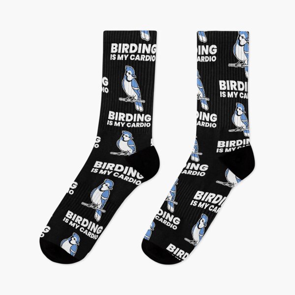 Item preview, Birding Is My Cardio Funny Blue Jay Bird Watcher Gift designed and sold by 519xdesign.
