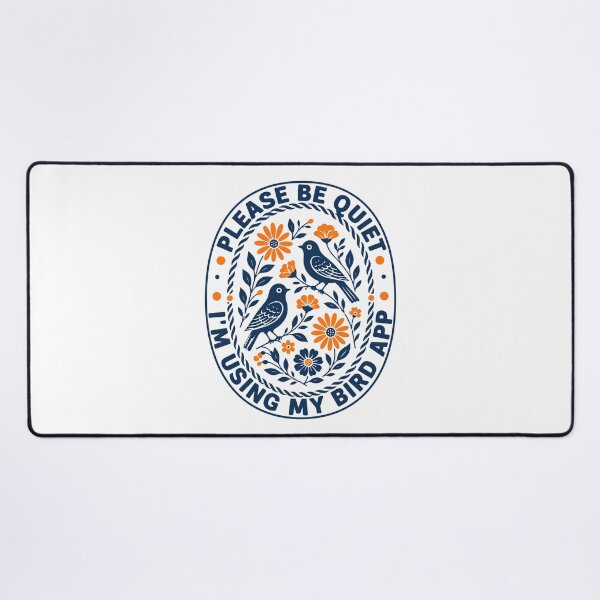 Item preview, Be Quiet I'm Using My Bird App designed and sold by gunaone-design.