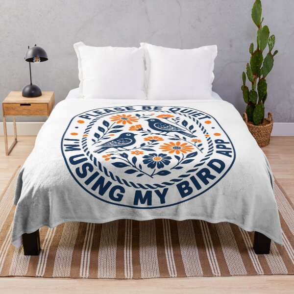 Item preview, Be Quiet I'm Using My Bird App designed and sold by gunaone-design.