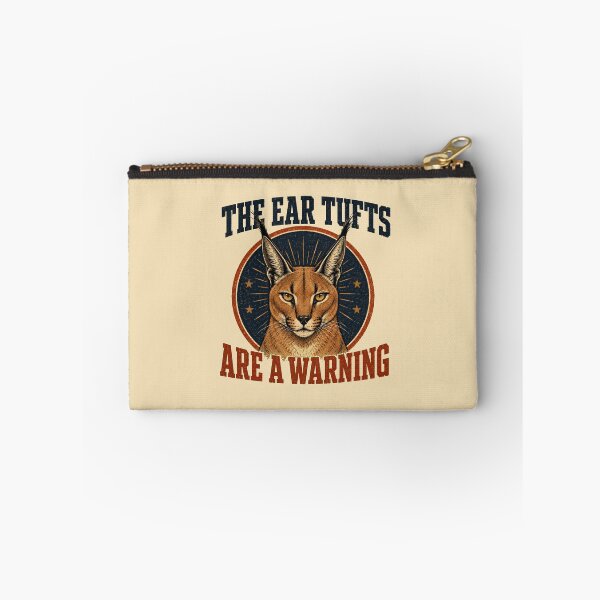 Item preview, Caracal Ear Tufts Are a Warning designed and sold by LubelskArt.