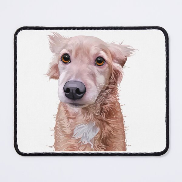 Item preview, Cute Scruffy Dog Portrait Illustration designed and sold by onebystudio.