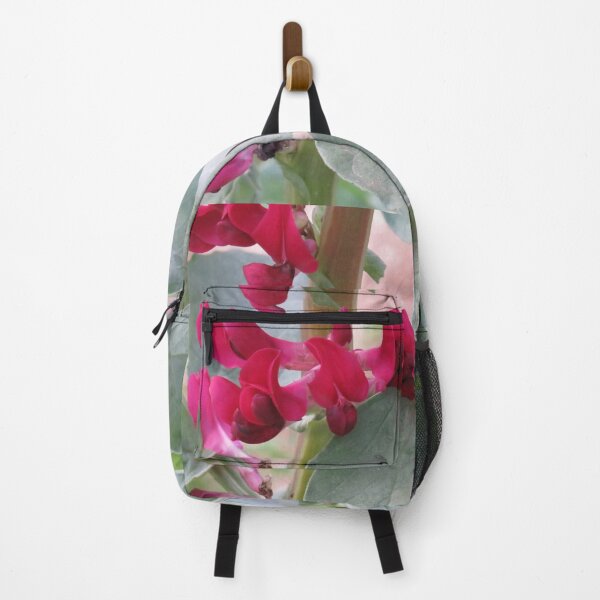 Item preview, Red broad bean flowers designed and sold by greentiger1.