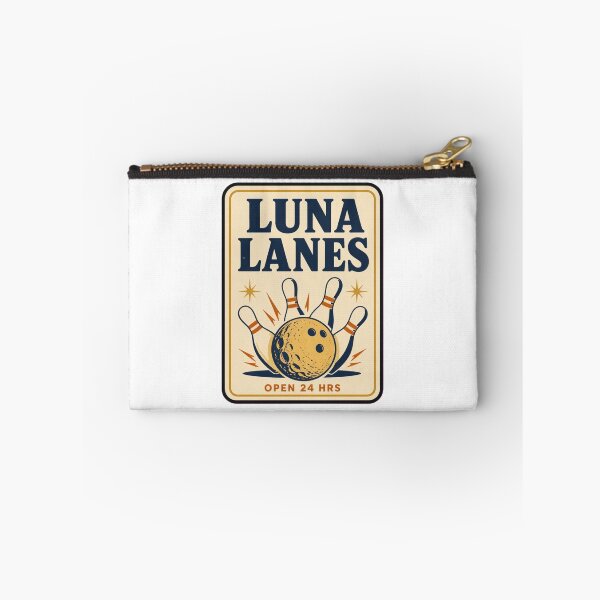 Item preview, Luna Lanes Vintage Matchbook | Retro Bowling Moon Matchbook Art Mid Century designed and sold by StickyGuys.