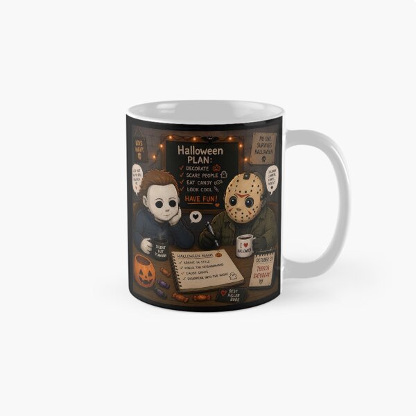 Item preview, Jason & Michael - Halloween Planning Committee designed and sold by The Funky Sprunki.