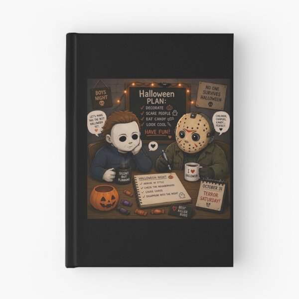 Item preview, Jason & Michael - Halloween Planning Committee designed and sold by The Funky Sprunki.