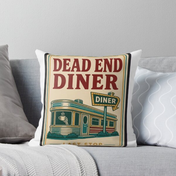 Item preview, Dead End Diner Vintage Matchbook | Retro Roadside Diner Matchbook Art Spooky designed and sold by StickyGuys.