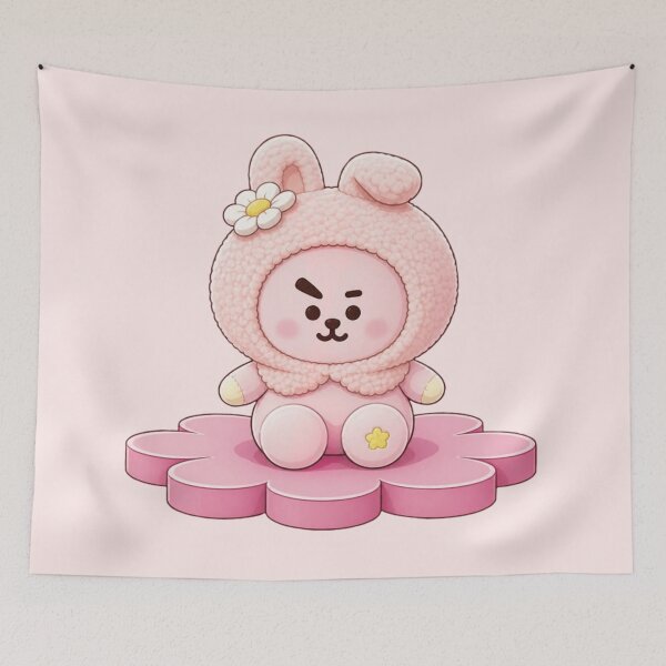 Item preview, Jungkook animated rabbit Cooky designed and sold by WinterBearMin.
