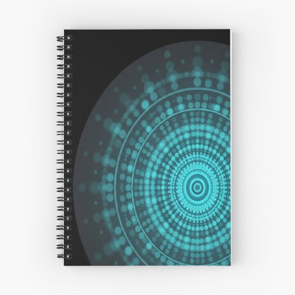 Item preview, Homage to Vasarely 210325 - Teal Glowing for designed and sold by emmanuelsilve.