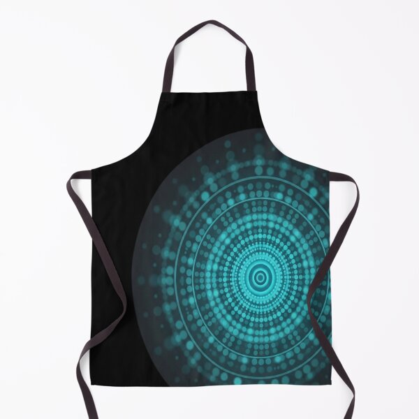 Item preview, Homage to Vasarely 210325 - Teal Glowing for designed and sold by emmanuelsilve.