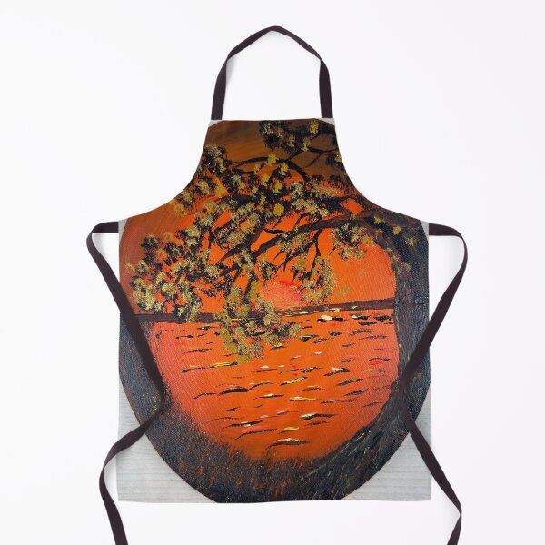 Item preview, The golden sunset | handmade artwork designed and sold by tomahart-.