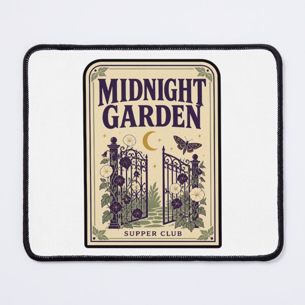 Item preview, Midnight Garden Supper Club Vintage Matchbook | Retro Dark Botanical Matchbook designed and sold by StickyGuys.