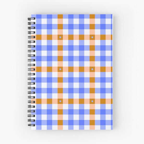 Item preview, Blue and Orange Plaid Pattern - A5A designed and sold by ReadingFever.