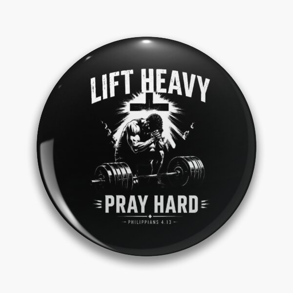 Item preview, Lift Heavy Pray Hard  designed and sold by Obinne.