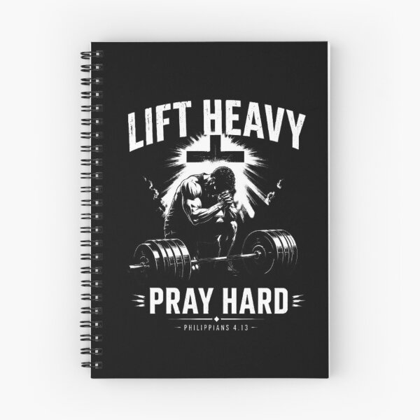 Item preview, Lift Heavy Pray Hard  designed and sold by Obinne.