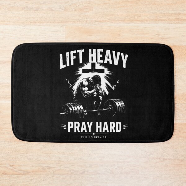 Item preview, Lift Heavy Pray Hard  designed and sold by Obinne.