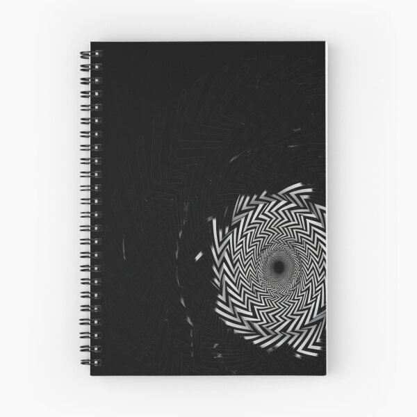 Item preview, Optical Illusion Black Hole Chevron (Black/White) designed and sold by emmanuelsilve.