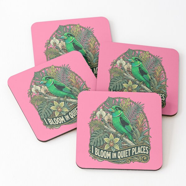 Item preview, Green Broadbill I Bloom In Quiet Places designed and sold by Max Store.