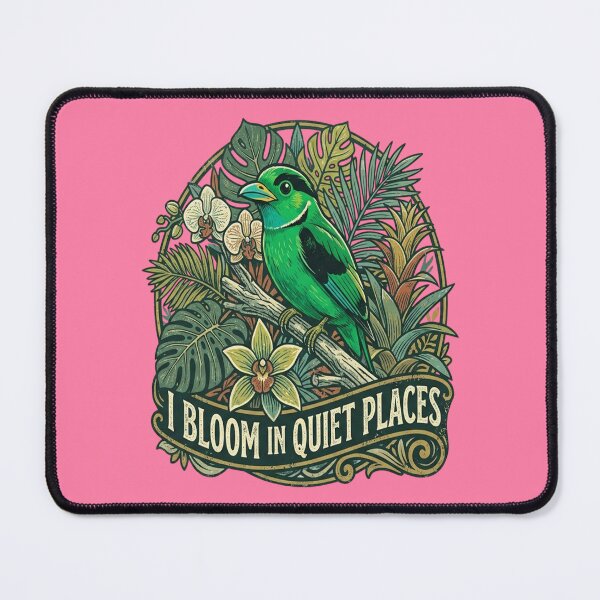 Item preview, Green Broadbill I Bloom In Quiet Places designed and sold by Max Store.