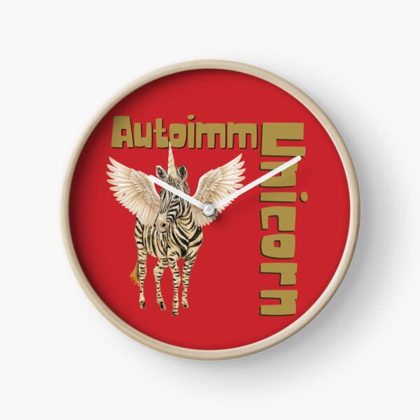 Item preview, Autoimmune Chronic Illness Zebra Unicorn designed and sold by pulse_retail.