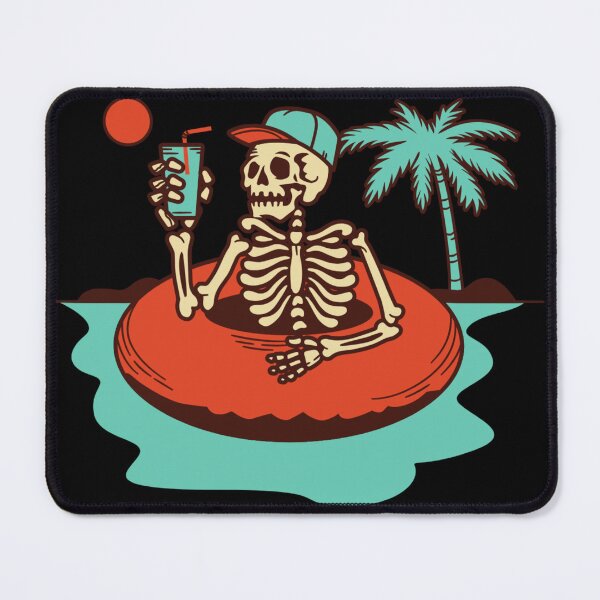 Item preview, Probably Fine Skeleton Pool Floaty designed and sold by Nol1ytv.