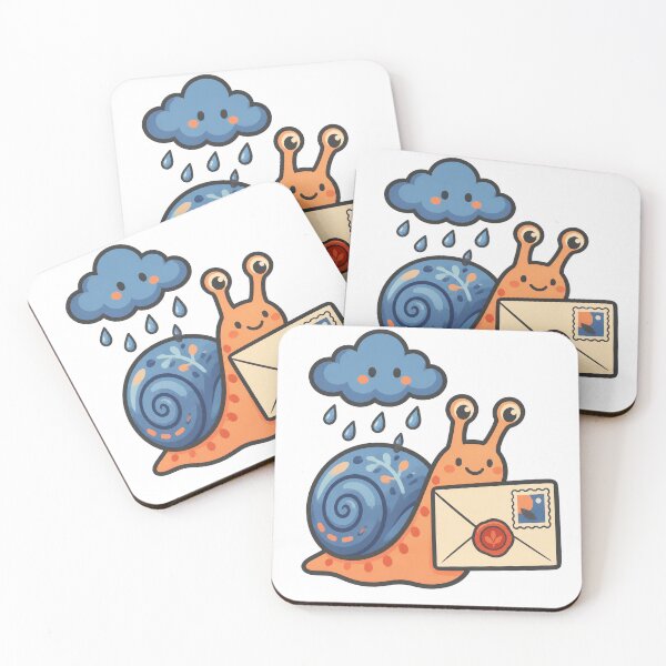 Item preview, Postcard Weather Snail designed and sold by GraphycoPublish.