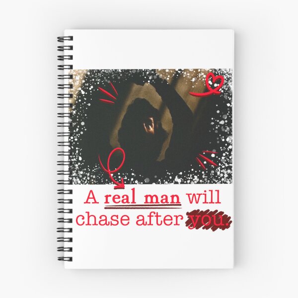 Item preview, A Real Man Will Chase After You. (Billy Lenz) designed and sold by ☆ allibear Arts ☆.