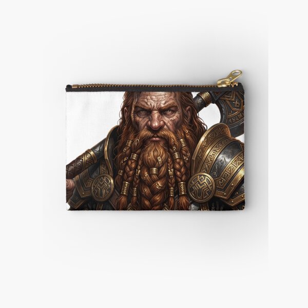 Item preview, Dwarven Warrior Portrait Lord of the Rings Gimli designed and sold by LunaMarkos.