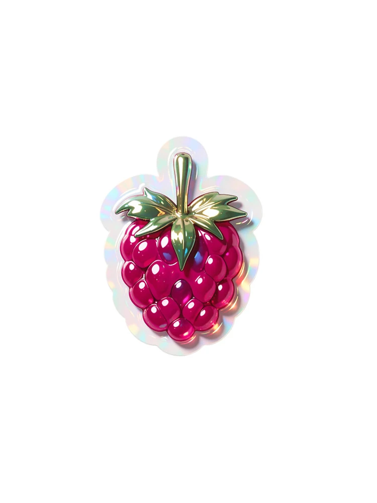 Thumbnail 4 of 4, iPhone Case, Shiny Raspberry designed and sold by KenVulf.
