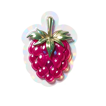 Artwork thumbnail, Shiny Raspberry by KenVulf