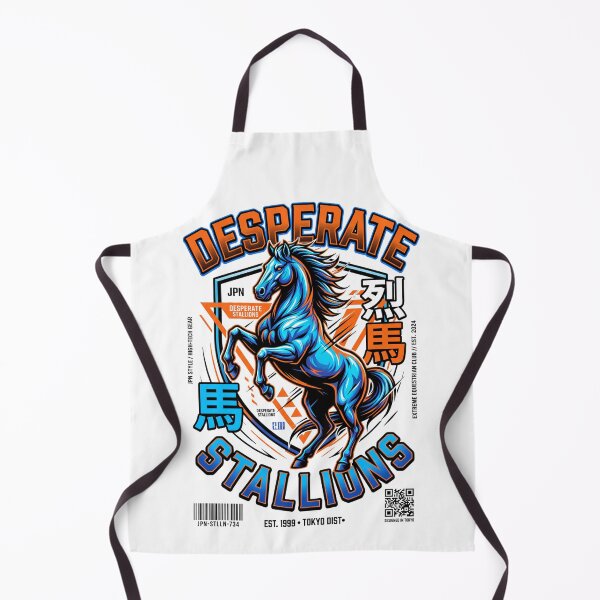 Item preview, Desperate Stallions Japan Style — Extreme Equestrian Club Graphic Tee v1 designed and sold by CornishPixiPony.