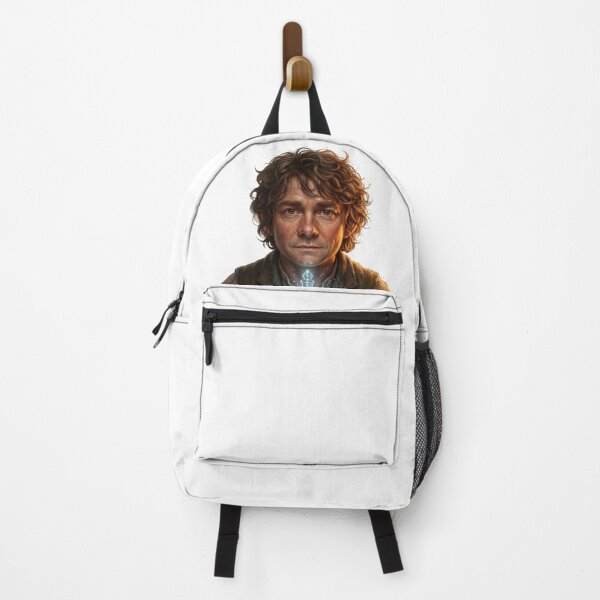 Item preview, Brave Hobbit Ring Bearer Portrait Lord of the Rings Frodo designed and sold by LunaMarkos.