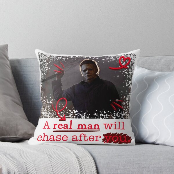 Item preview, A Real Man Will Chase After You. (Michael Myers) designed and sold by ☆ allibear Arts ☆.