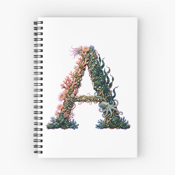 Item preview, Letter A - The Initial Reef designed and sold by FantasyPearl.