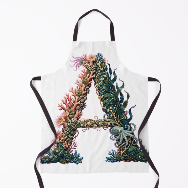 Item preview, Letter A - The Initial Reef designed and sold by FantasyPearl.