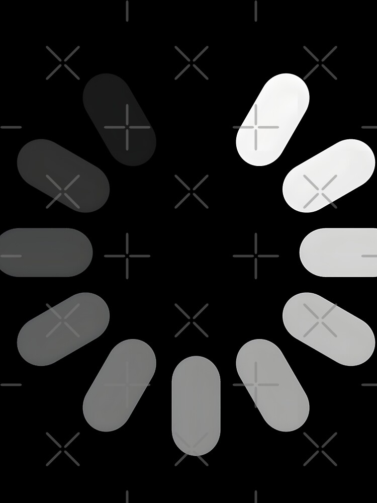 Thumbnail 3 of 3, Scarf, Loading Spinner Icon | Loading Circle designed and sold by ShabanMerch.
