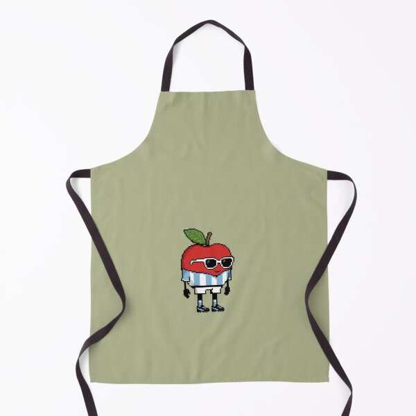 Item preview, Apple Pixel in a Soccer Uniform 13 designed and sold by White Rim Mates.