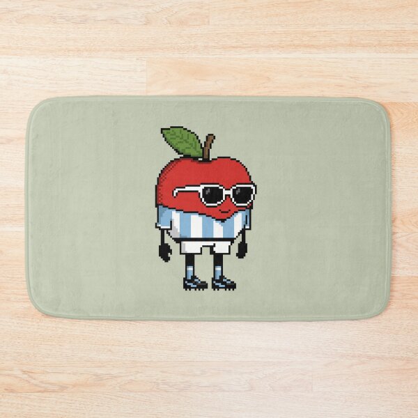 Item preview, Apple Pixel in a Soccer Uniform 13 designed and sold by White Rim Mates.