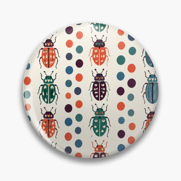 Item preview, Polka Dot Beetle Procession designed and sold by GraphycoPublish.
