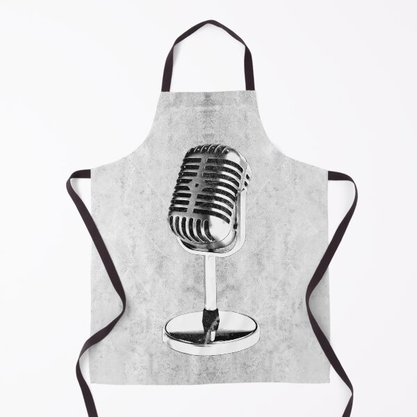 Item preview, Vintage Fat Boy Style Dynamic Broadcast Microphone designed and sold by Ghoul Enterprises.