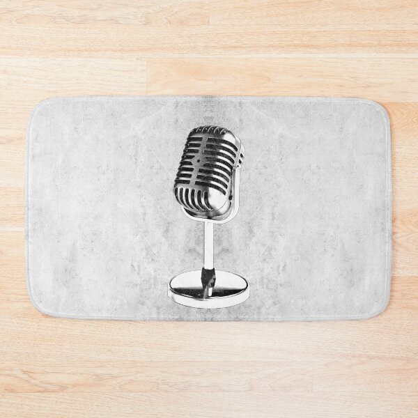 Item preview, Vintage Fat Boy Style Dynamic Broadcast Microphone designed and sold by Ghoul Enterprises.