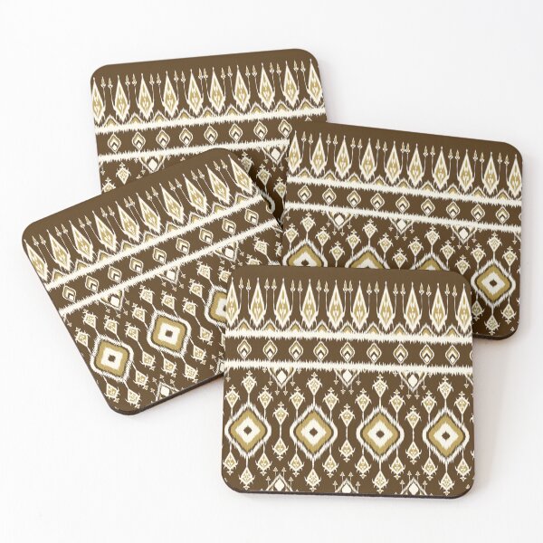 Item preview, Vintage Abstract Geometric ikat pattern seamless. designed and sold by Aesthetic shapes design.