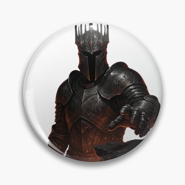 Item preview, Dark Lord Armored Portrait Lord of the Rings Sauron designed and sold by LunaMarkos.