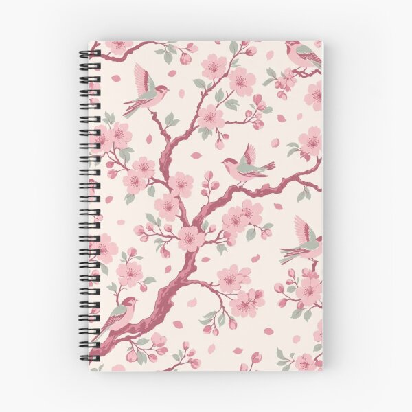 Item preview, Pink Chinoiserie Blossom Bird Seamless Pattern | Blush Chinoiserie Wallpaper designed and sold by StickyGuys.