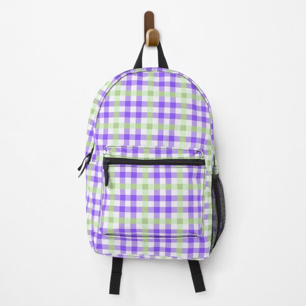 Item preview, Purple and Green Plaid Pattern - A6A designed and sold by ReadingFever.