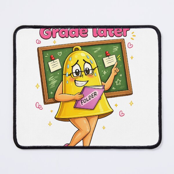 Item preview, Smile Now, Grade Later – Funny Teacher Quote for Educators designed and sold by Classroom Crew Studio.